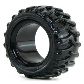 Чёрная эрекционная шина Treads Mens Ring Wide